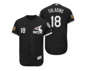 Men's Chicago White Sox #18 Tyler Saladino 2017 Spring Training Cool Base Stitched MLB Jersey