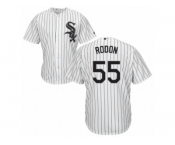 Men's Majestic Chicago White Sox #55 Carlos Rodon Authentic White Home Cool Base MLB Jersey