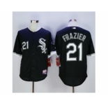 mlb jerseys chicago white sox #21 frazier black