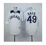 mlb jerseys chicago white sox blank white[m&n]