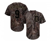 Men Detroit Tigers #9 Nick Castellanos Camo Realtree Collection Cool Base Stitched MLB Jersey