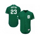 Men's Majestic Detroit Tigers #23 Willie Horton Green Celtic Flexbase Authentic Collection MLB Jersey