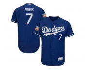 Los Angeles Dodgers #7 Julio Urias Blue Flexbase Authentic Collection Stitched MLB Jersey