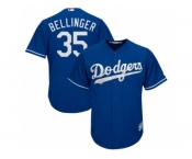 Men's Los Angeles Dodgers #35 Cody Bellinger Royal Cool Base Jersey