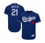 Men's Majestic Los Angeles Dodgers #21 Walker Buehler Royal Blue Flexbase Authentic Collection MLB Jersey