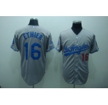 mlb los angeles dodgers #16 ethier grey(cool base)