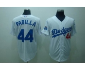mlb los angeles dodgers #44 padilla white(cool base)