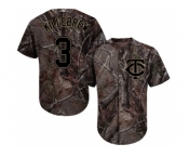 Men Minnesota Twins #3 Harmon Killebrew Camo Realtree Collection Cool Base Stitched MLB Jersey
