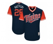 Men's 2017 Little League World Series Twins Max Kepler #26 Rozycki Navy Jersey