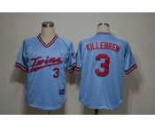 mlb jerseys minnesota twins #3 killebrew blue M&N