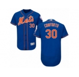 Men's Majestic New York Mets #30 Michael Conforto Royal Blue Flexbase Authentic Collection MLB Jersey