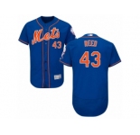Men's Majestic New York Mets #43 Addison Reed Royal Blue Flexbase Authentic Collection MLB Jersey
