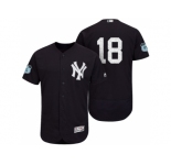 Men's New York Yankees #18 Didi Gregorius 2017 Spring Training Flex Base Authentic Collection Stitched Baseball Jersey