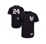 New York Yankees #24 Gary Sanchez Navy 2017 Spring Training Flexbase Authentic Collection Stitched Baseball Jersey