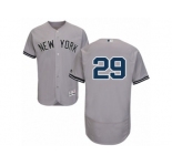 New York Yankees #29 Todd Frazier Grey Flexbase Authentic Collection MLB Jersey