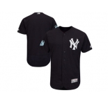New York Yankees Blank Navy 2017 Spring Training Flexbase Authentic Collection Stitched Baseball Jersey