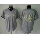 mlb jerseys new york yankees #46 pettitte grey[number camo]