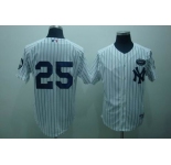 mlb new york yankees #25 teixeira white(gms the boss)