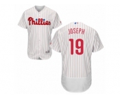 Philadelphia Phillies #19 Tommy Joseph White Flexbase Authentic Collection MLB Jersey