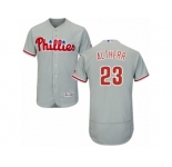 Philadelphia Phillies #23 Aaron Altherr Grey Flexbase Authentic Collection MLB Jersey