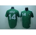 mlb philadelphia phillies #14 m&n green