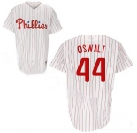mlb philadelphia phillies #44 oswalt white(red strip)