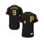 Men's Majestic Pittsburgh Pirates #9 Bill Mazeroski Black Flexbase Authentic Collection MLB Jersey