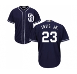 Men's San Diego Padres #23 Fernando Tatis Jr. Replica Navy Blue Alternate 1 Cool Base Baseball Jersey