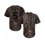 Men's San Diego Padres #5 Greg Garcia Authentic Camo Realtree Collection Flex Base Baseball Jersey