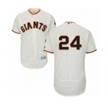 Men's Majestic San Francisco Giants #24 Willie Mays Cream Flexbase Authentic Collection MLB Jersey