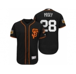Men's San Francisco Giants #28 Buster Posey 2017 Spring Training Flex Base Authentic Collection Stitched Baseball Jersey