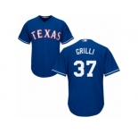 Texas Rangers #37 Jason Grilli Replica Royal Blue Alternate 2 Cool Base MLB Jersey