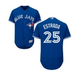 Men Toronto Blue Jays #25 marco estrada Majestic Blue Flexbase Authentic Collection Player Jersey
