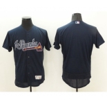 Men Atlanta Braves Blank Majestic Blue Flexbase Authentic Collection Jersey