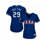 Women's Majestic Texas Rangers #29 Adrian Beltre Authentic 2017 Spring Training Cool Base MLB Jersey