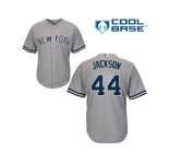 Youth New York Yankees #44 Reggie Jackson Grey Cool Base Stitched MLB Jersey