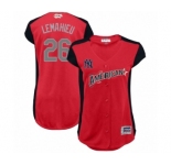 Women's New York Yankees #26 DJ LeMahieu Authentic Red American League 2019 Baseball All-Star Jersey