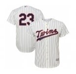 Youth Minnesota Twins #23 Nelson Cruz Authentic Cream Alternate Cool Base Baseball Jersey