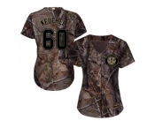 Women Houston Astros #60 Dallas Keuchel Camo Realtree Collection Cool Base Stitched MLB Jersey