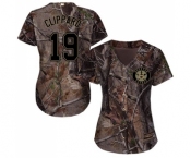 Women's Majestic Houston Astros #19 Tyler Clippard Authentic Camo Realtree Collection Flex Base MLB Jersey