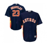Youth Houston Astros #23 Michael Brantley Authentic Navy Blue Alternate Cool Base Baseball Jersey