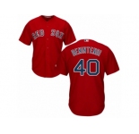 Youth Majestic Boston Red Sox #40 Andrew Benintendi Authentic Red Alternate Home Cool Base MLB Jersey