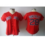 women mlb jerseys boston red sox #28 gonzalez red