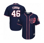Youth Washington Nationals #46 Patrick Corbin Authentic Navy Blue Alternate 2 Cool Base 2019 World Series Bound Baseball Jersey