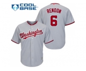 Youth Washington Nationals #6 Anthony Rendon Grey Cool Base Stitched MLB Jersey