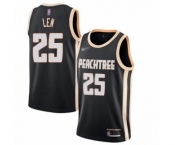 Women's Atlanta Hawks #25 Alex Len Swingman Black Basketball Jersey - 2019-20 City Edition
