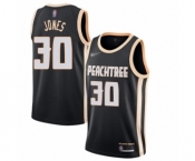 Women's Atlanta Hawks #30 Damian Jones Swingman Black Basketball Jersey - 2019-20 City Edition