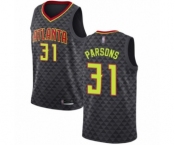 Women's Atlanta Hawks #31 Chandler Parsons Authentic Black Basketball Jersey - Icon Edition