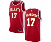 Women's Nike Atlanta Hawks #17 Dennis Schroder Swingman Red NBA Jersey Statement Edition