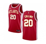 Women's Nike Atlanta Hawks #20 John Collins Swingman Red NBA Jersey Statement Edition